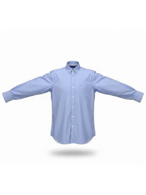 Gap Mens Blue Coolmax Shirt Standard Fit Size M